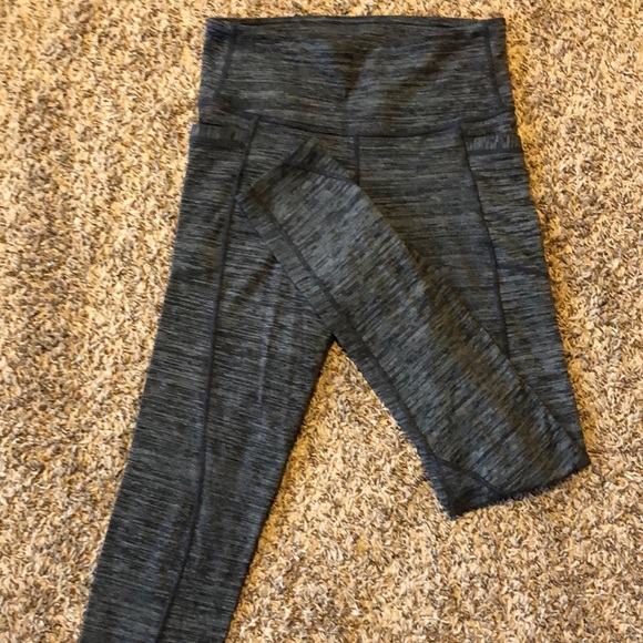 Grey high rise Athleta leggings - Picture 1 of 6